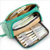 Multi-Compartment Large Capacity Pencil Case Pouch